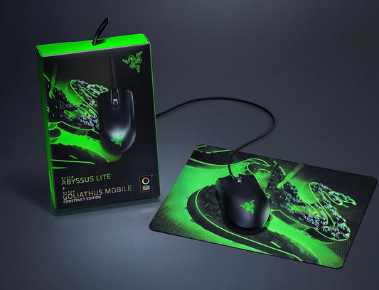 RAZER Abyssus Lite  Mouse and Mouse Mat Bundle