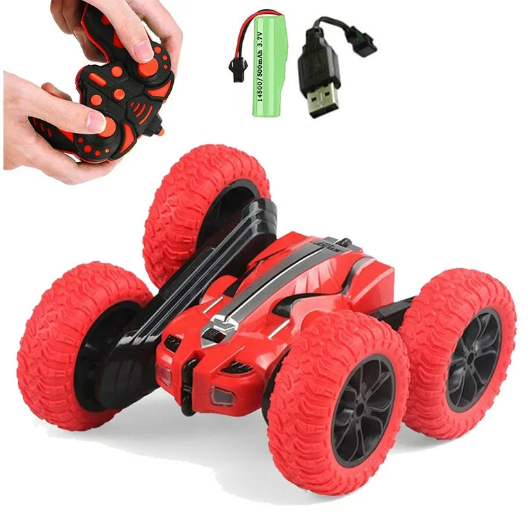 RC Cars 4WD 2.4GHz Stunt Car Double Sided 360 Degree Flip Remote Control Toys