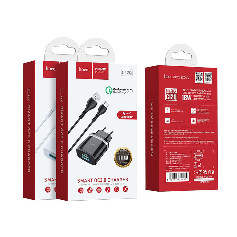 Hoco C12Q Charger Type-C